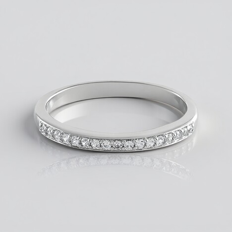 Anello in argento con Zircone