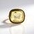 Anello in argento con Quarzo Limone (Ornaments by de Melo)