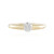 Anillo en oro con I2 (G) Diamate (de Melo Gold)