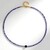Collana in argento con Spinello Nero