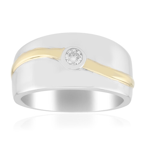 Bague en argent et Diamant I1 (G) (Annette)