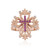 Rhodolith-Silberring (Dallas Prince Designs)
