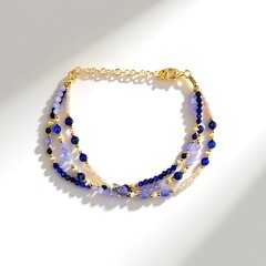 Bracciale in argento con Tanzanite