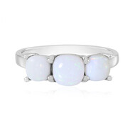 Australischer Opal-Silberring
