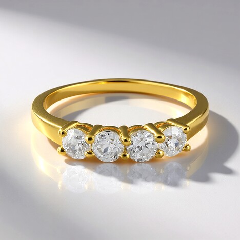 Anello in argento con Zircone