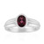 Roshoite Garnet Silver Ring (Pallanova)