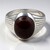 Anello in argento con Thulite