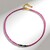 Collana in argento con Zaffiro Rosa (Riya)