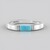 Anello in argento con Turchese Sleeping Beauty (Faszination Türkis)