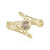 9K I2 Champagne Diamond Gold Ring (Ornaments by de Melo)