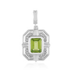 Peridot Silver Pendant