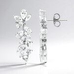 Orecchini in argento con Zircone (de Melo Essence)