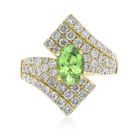 AAA-Tsavorit-Goldring (CIRARI)