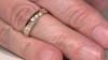 Gouden ring met IF (G) Diamanten (de Melo Gold)