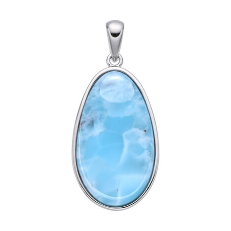 Ciondolo in argento con Larimar