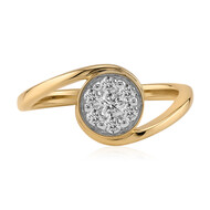 Anello in oro con Diamante SI1 (G) (Annette)