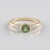 Anello in argento con Apatite Cromo