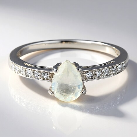 Anello in argento con Ortoclasio