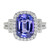 18K AAA Tanzanite Gold Ring (CIRARI)