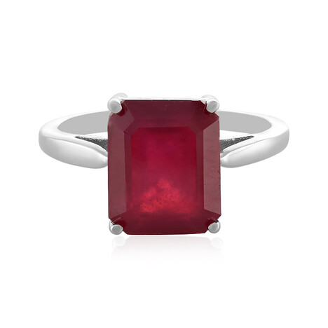 Madagascar Ruby Silver Ring