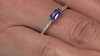 Anillo en oro con Tanzanita AAA (CIRARI)