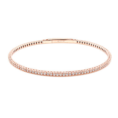 Brazalete en oro con Diamante I1 (H)  (CIRARI)