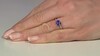 Bague en or et Tanzanite AAA