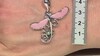 Zilveren hanger met roze opalen (Desert Chic)