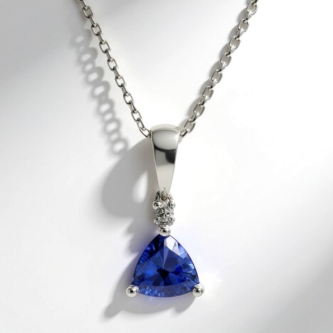 Collier en or et Tanzanite AAA