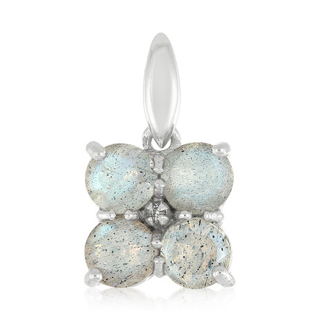 Spektrolith-Silberanhänger