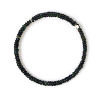 Stalen armband met Mezezo opalen (Riya)