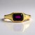 Bague en or et Grenat Rhodolite (CIRARI)
