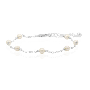 Bracciale in argento con Perla di Acqua Dolce