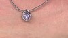 Colgante en plata con Amatista Rosa de Francia (MONOSONO COLLECTION)