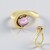 Anello in argento con Kunzite