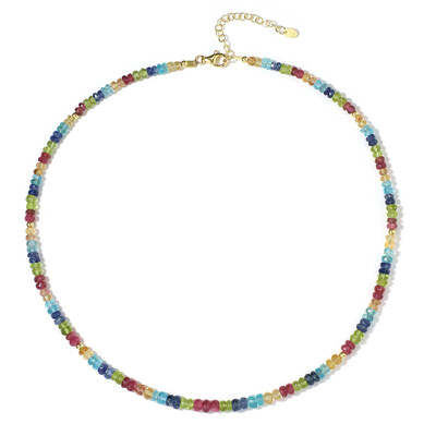 Collier en argent et Kyanite du Népal