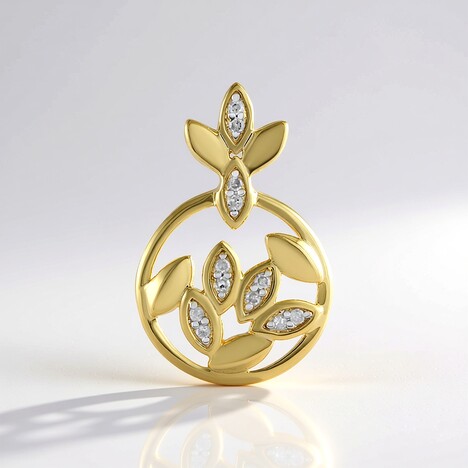 Ciondolo in argento con Diamante I2 (I)