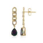 Mezezo-Opal-Goldohrringe (de Melo Gold)