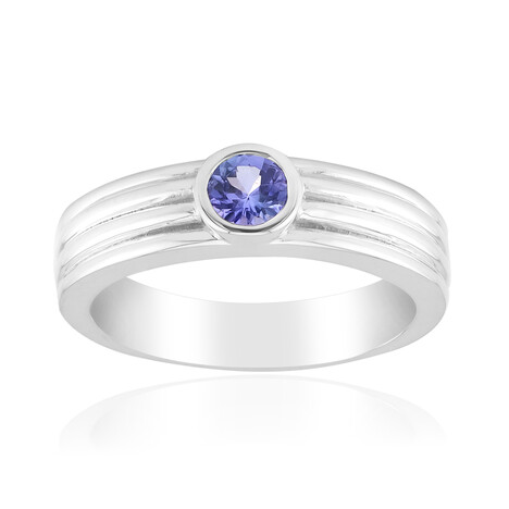 Anello in argento con Tanzanite (Pallanova)