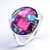 Anello in argento con Mosaico turchese