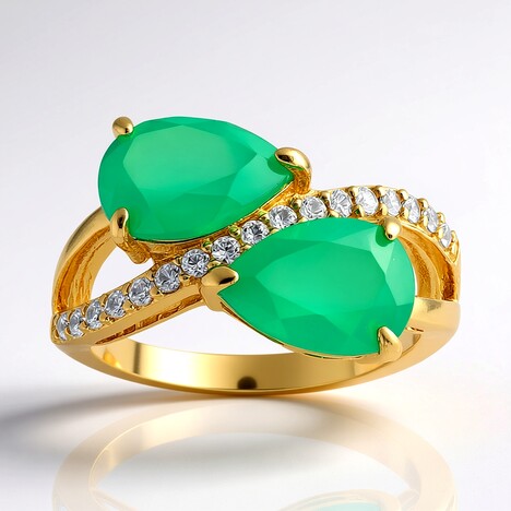 Anello in argento con Agata