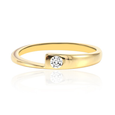 Anello in oro con Diamante VVS1 (E) (adamantes [!])