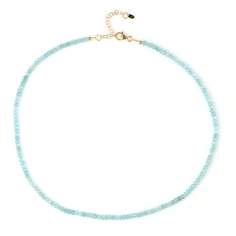 Collana in argento con Apatite Blu