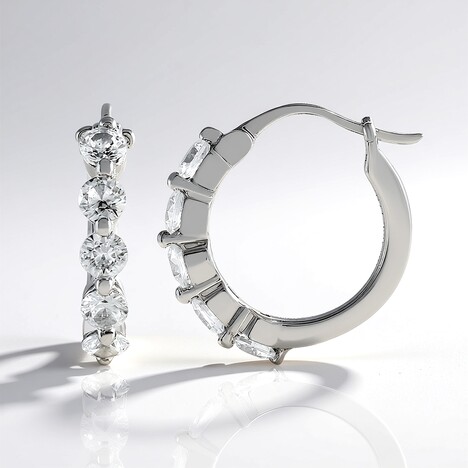 Orecchini in argento con Zircone