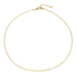 Zilveren halsketting met Welo-opalen