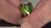 Anillo en plata con Piedra de Luna blanca (Adela Silber)