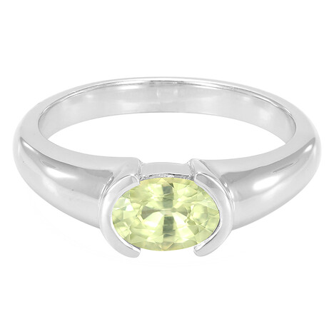 Chrysoberyll-Silberring
