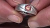Anillo en plata con Piedra del sol de Oregón