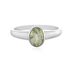 Anello in argento con Kunzite Canarino