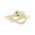 9K SI2 Green Diamond Gold Ring